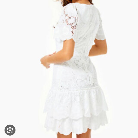 NWT Lilly Pulitzer, Bonni eyelet dress size 2 - Picture 4 of 8